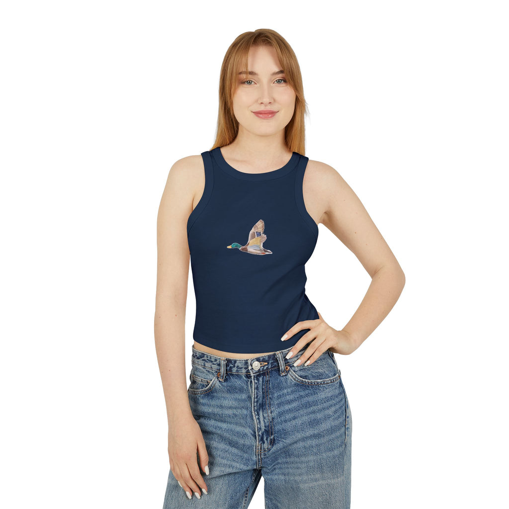 Women's Micro Rib Racer Tank Top