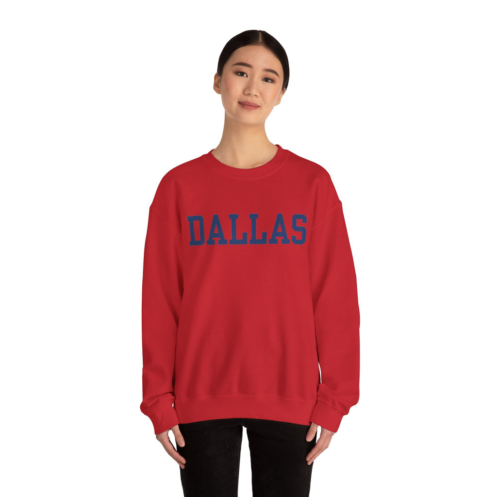 Dallas Collegiate Crewneck Sweatshirt